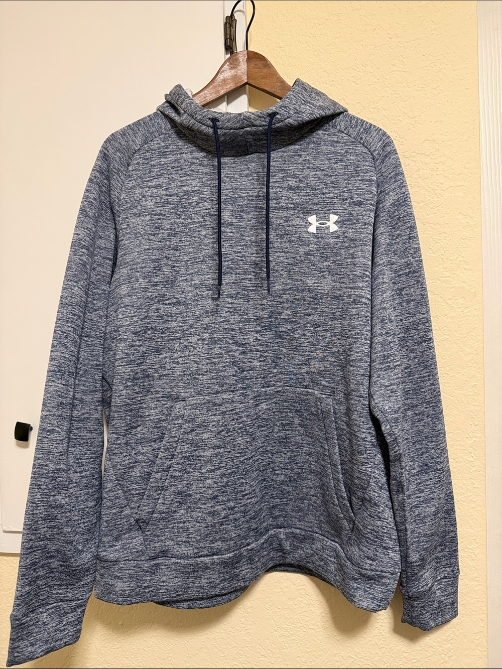 Under Armour Heathered Navy Blue Pullover Hoodie